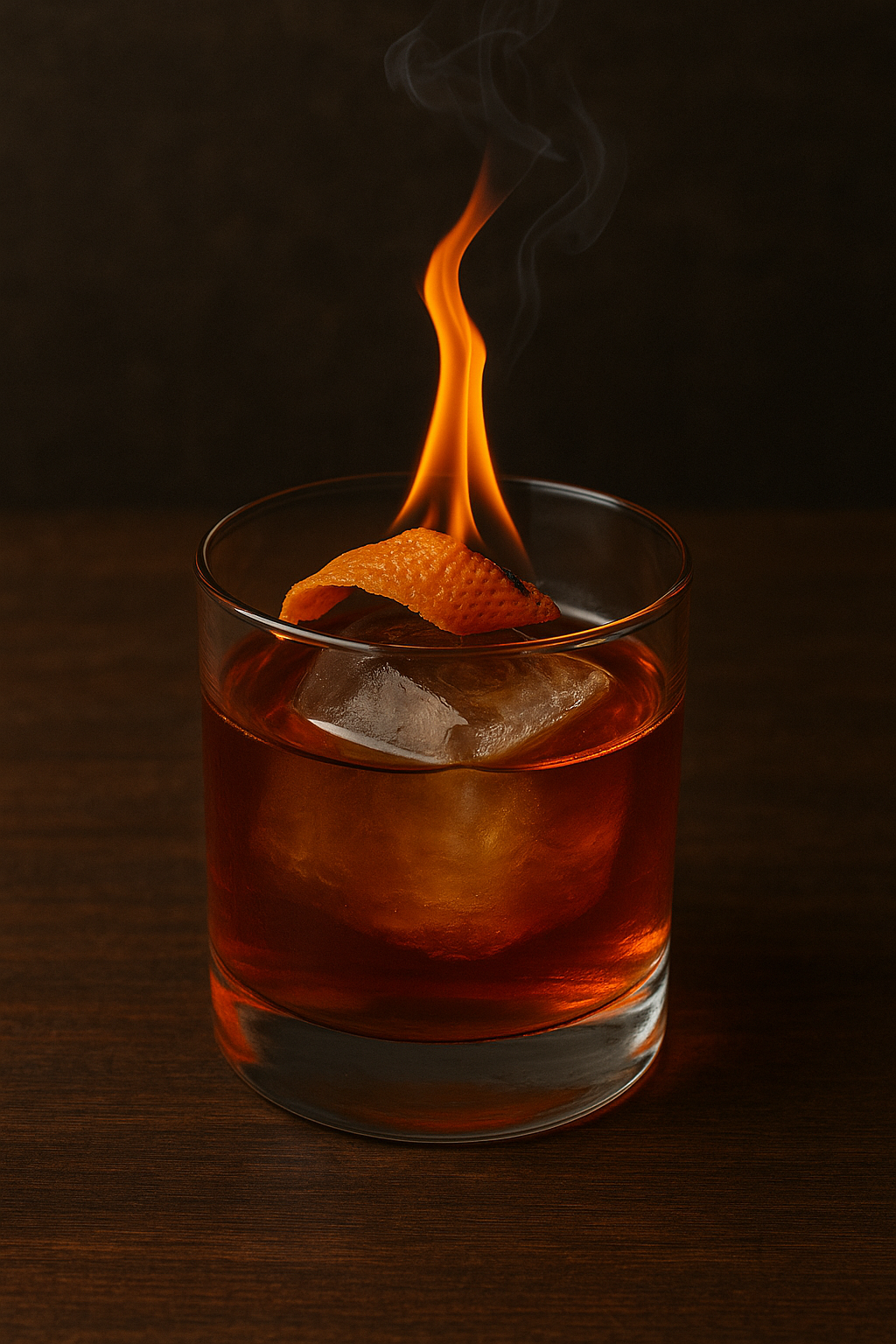 The Oni’s Flame cocktail